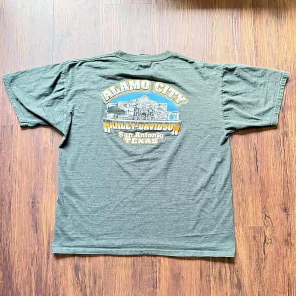 Harley Davidson Alamo City San Antonio T-Shirt XL USA Made - Picture 1 of 4